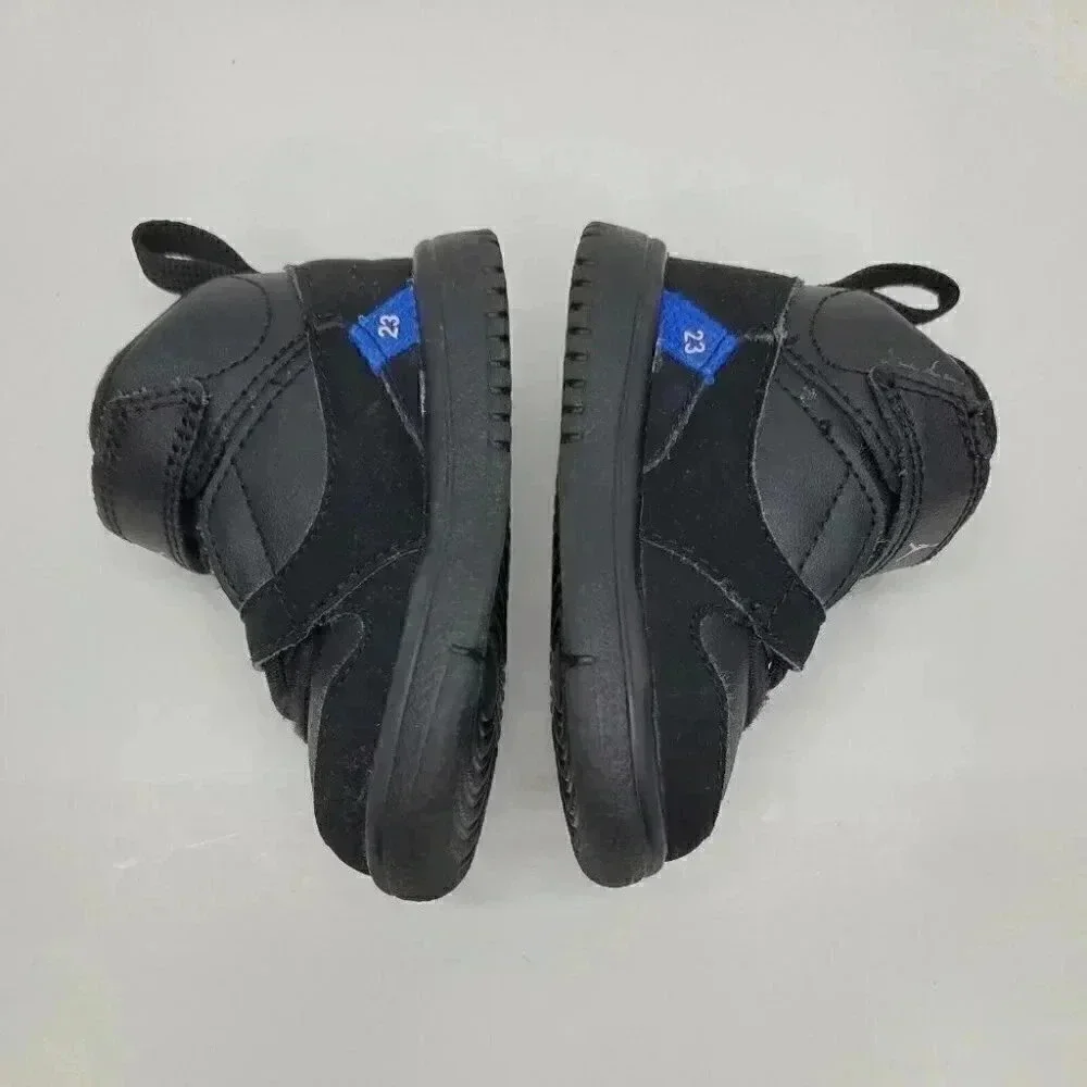 Nike Air Jordan Fadeaway 23 Black & Blue Childs Size 4C